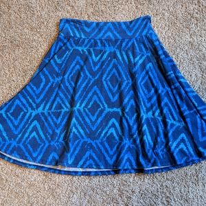 LuLaRoe girls Azure skirt